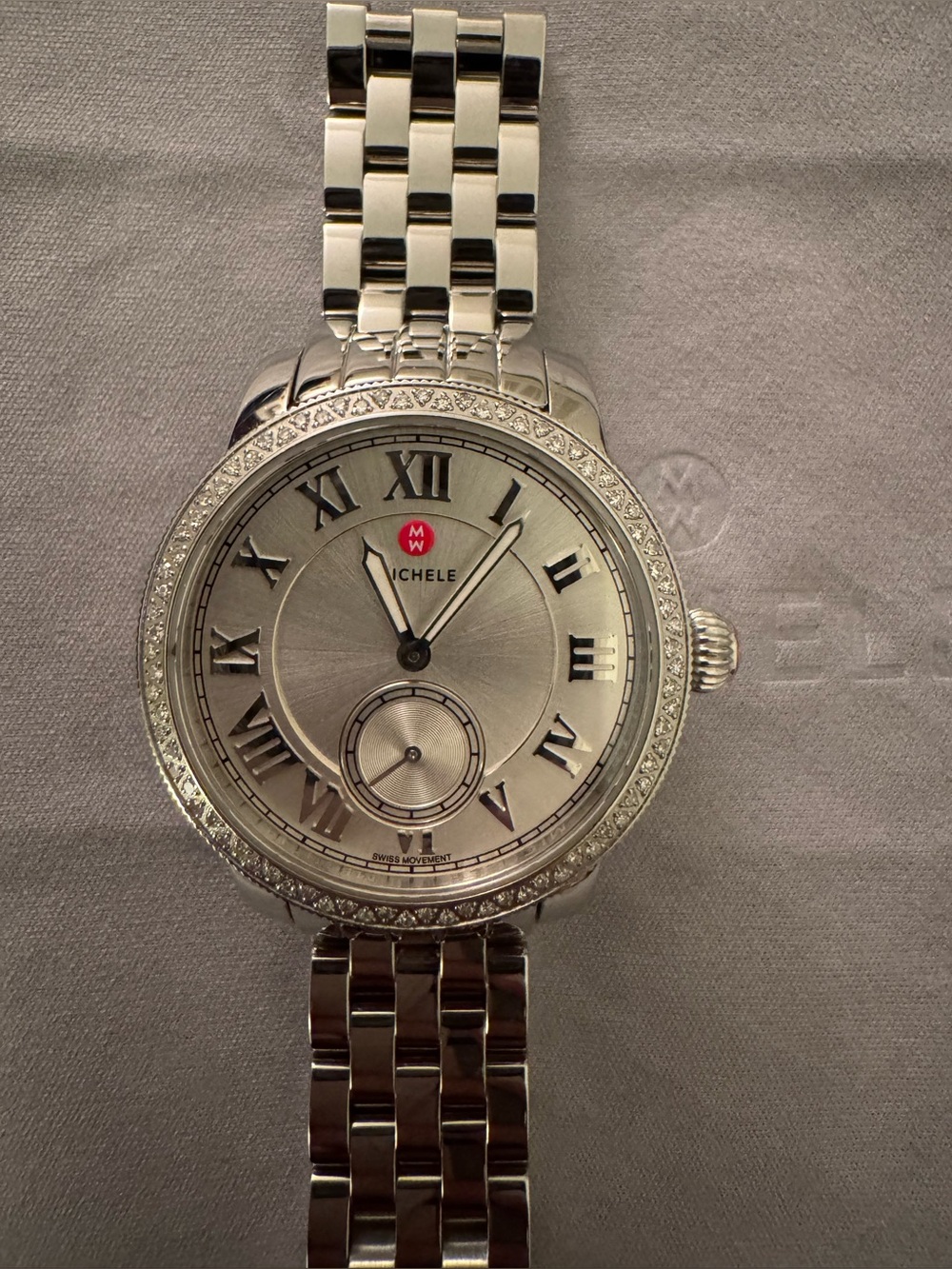 Michele Harbor Collection Women’s Watch, Stainless Steel